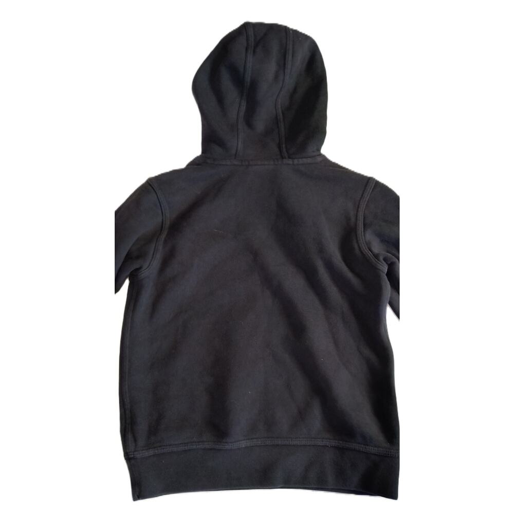Nike Sparks Girls Pullover Hoodie Swoosh Logo Fleece Causal Black Size S G001 - Picture 7 of 8